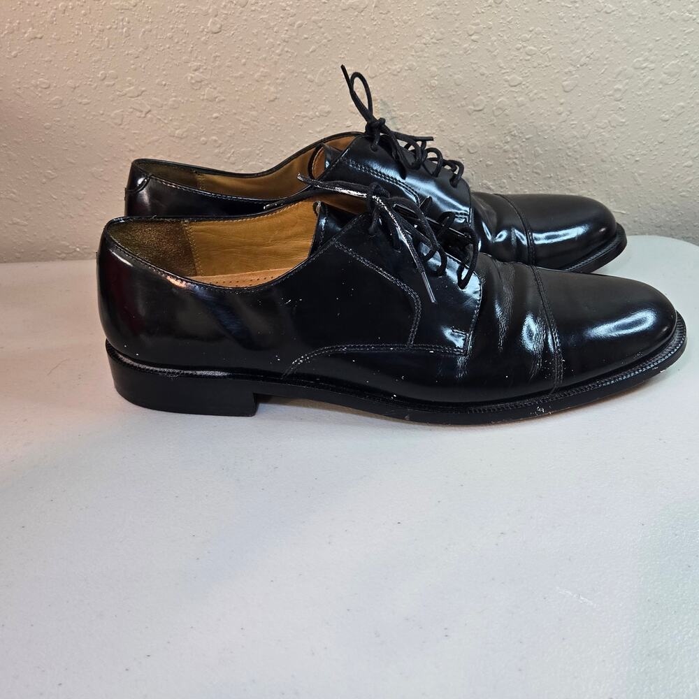 Cole Haan Caldwell Black Leather Oxford‎ Cap Toe Dress Shoes Men's Size 11B